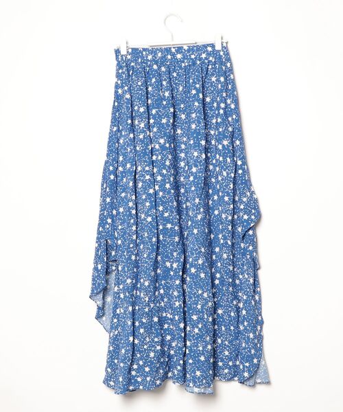 「DOUBLE STANDARD CLOTHING」 スカート 38 ブルー レディース_画像2