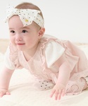 ベビー服 ロンパース 「リンク」ショルダーフリ...の詳細画像4