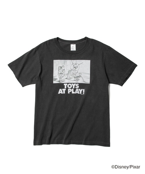 tシャツ 半袖 「トイ・ストーリー」ラフスケッチTシャツ レディース