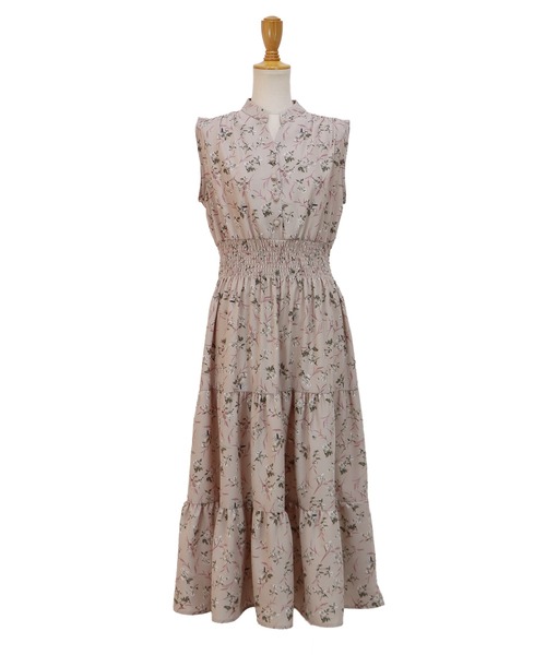 「BLUEEAST」 ノースリーブワンピース MEDIUM ネイビー レディース_画像8