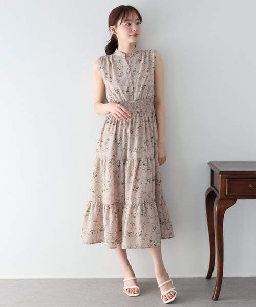 「BLUEEAST」 ノースリーブワンピース MEDIUM ネイビー レディース_画像9