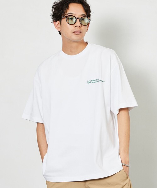 「Firsthand」 半袖Tシャツ MEDIUM ホワイト メンズ_画像8