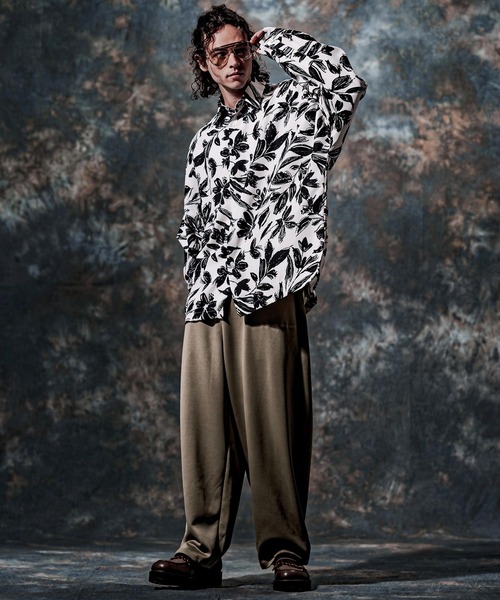 Jih Nunc(ジーヌンク) ワイドパンツ スウェットパンツ ジャージ Jih Nunc(ジーヌンク) ワイドパンツ スウェットパンツ ジャージ