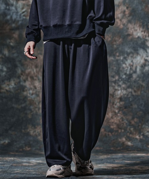 Jih Nunc（ジーヌンク） ワイドパンツ スウェットパンツ ジャージ