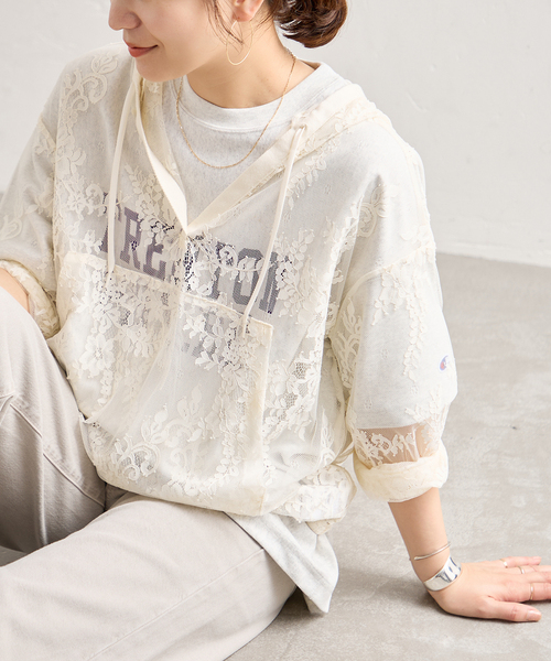 JOURNAL STANDARD（ジャーナルスタンダード） tシャツ 「追加」レース