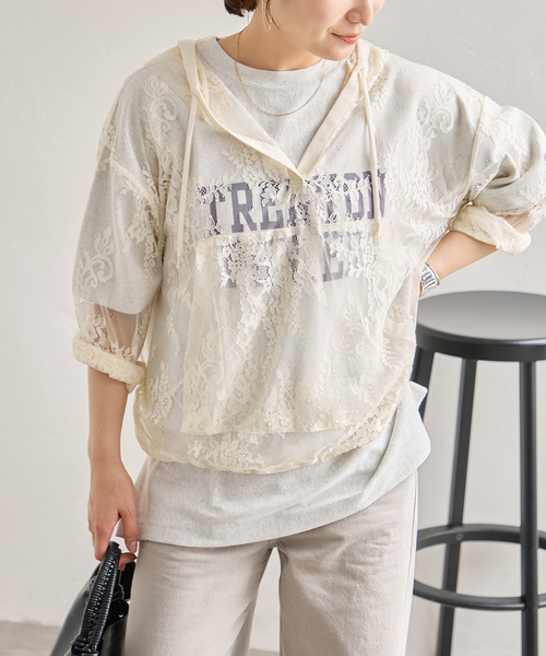 JOURNAL STANDARD（ジャーナルスタンダード） tシャツ 「追加」レース