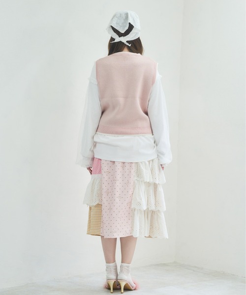 「Lolime by mellfy memory」 スカート M ピンク レディース_画像5
