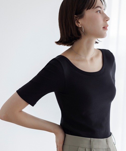 「BAMBI WATER」 半袖Tシャツ M ブラック レディース_画像5