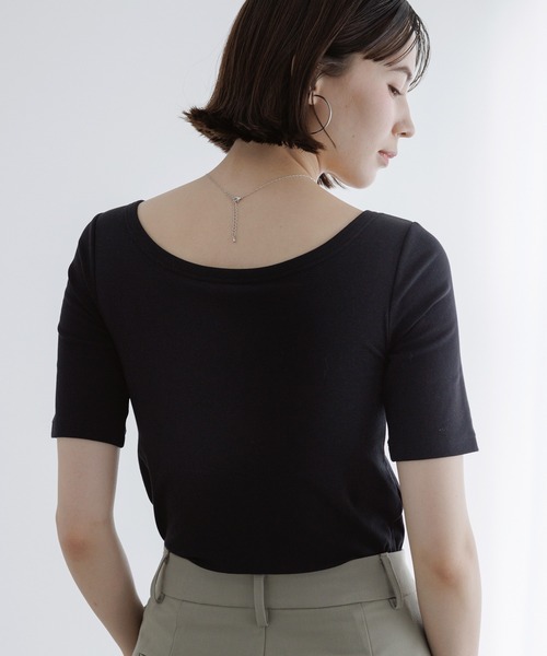 「BAMBI WATER」 半袖Tシャツ M ブラック レディース_画像6