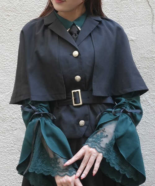 axes femme POETIQUE コート アウター ディテクティブチェックJKT 