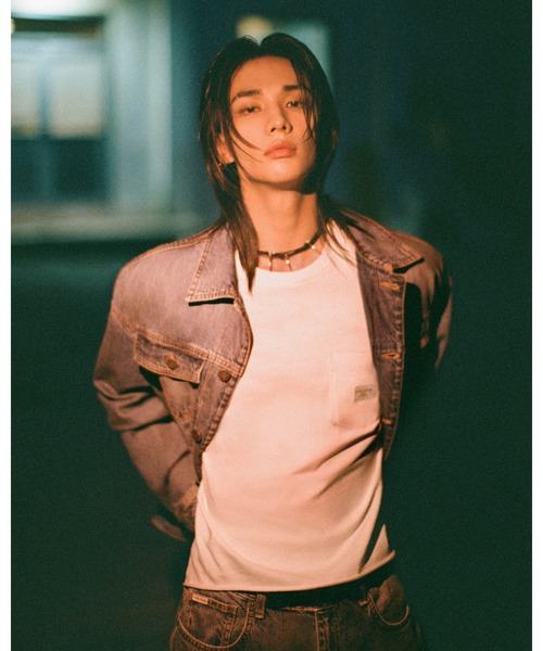 GUESS（ゲス） デニムジャケット gジャン 「ヒョンジン 着用」 GUESS