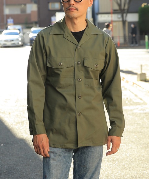 MILITARY（ミリタリー） シャツ 米軍 OG-507 ユーティリティーシャツ