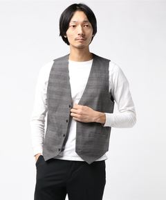 ベスト T/R ストレッチ ／ スタイリッシュ コンパクト ジレ