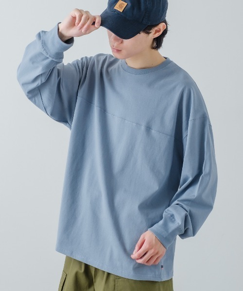 improves tシャツ USコットン フットボール ロンT メンズ