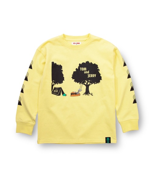 tシャツ 100%コットン TOM＆JERRY ほぼTOMとJERRYかわかりずらい