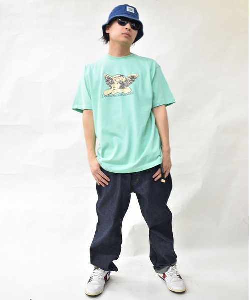 DOUBLE STEAL tシャツ エンジェル Tシャツ メンズ レディース