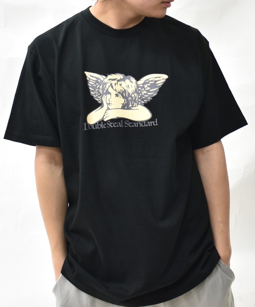 DOUBLE STEAL tシャツ エンジェル Tシャツ メンズ レディース