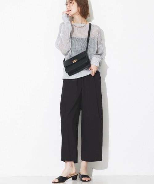 Rouge vif パンツ イージーワイドパンツ レディース : ZOZOTOWN