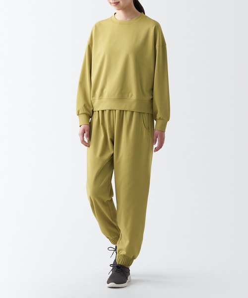 ESSENTIALS リラックス スウェットシャツ xs オートミール エコハイブリッド ボックスロゴ キッズ スウェットシャツ(キッズ