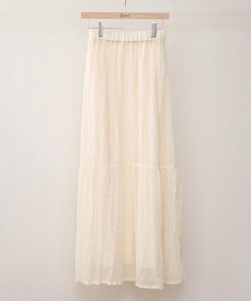 flower ロング スカート シアードットスカート : ZOZOTOWN Yahoo!店
