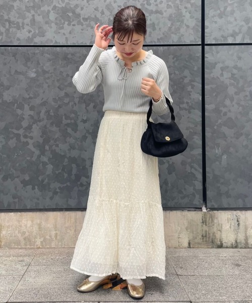 flower スカート シアードットスカート レディース : ZOZOTOWN Yahoo
