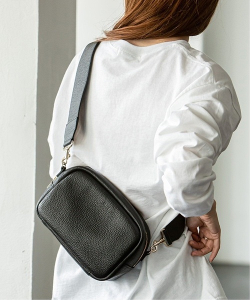chiiiibag ワイドベルトボストン　ブラック 7月中値下げ中！ chiiiibag ワイドベルトボストン ブラック 7月中値下げ中