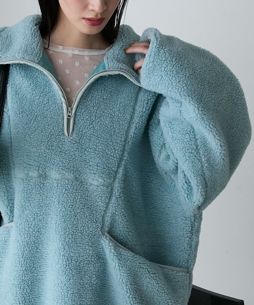 forksy.（フォルクシー） ブルゾン アウター 「forksy.」ボアハーフ