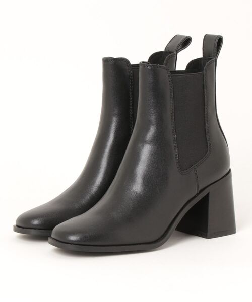 Steve Madden ショートブーツ STEVE MADDEN ブーツ サイドゴアショートヒールブーツ/STEVE