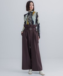 美品♡UNITED TOKYO ユナイテッドトウキョウ オールインワン　ベルト付 UNITED TOKYO オールインワン ベルトマークサロペットパンツ