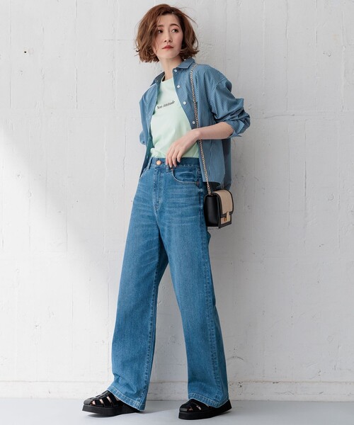 【Oggi4月号掲載/洗える】CANCLINI クロップド シャツ Oggi4月号掲載/洗える】CANCLINI クロップド シャツ / 23区
