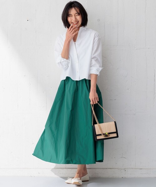 23区 ブラウス シャツ 「Oggi4月号掲載/洗える」CANCLINI