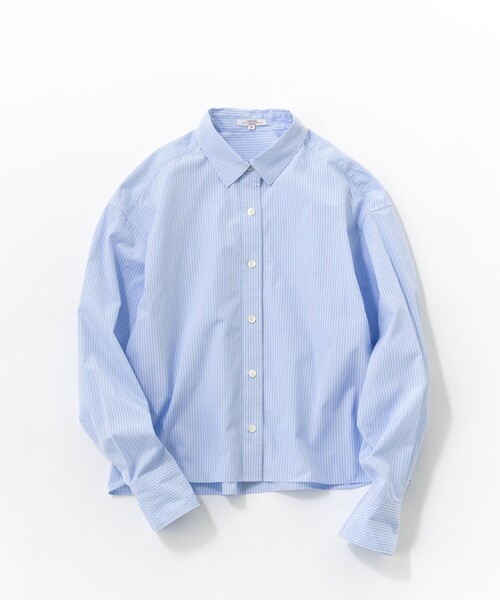 【Oggi4月号掲載/洗える】CANCLINI クロップド シャツ Oggi4月号掲載/洗える】CANCLINI クロップド シャツ / 23区