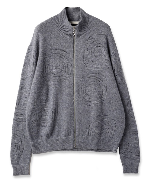 Jieda リップルクルーセーター JieDa セーター ニット RIPPLES ZIP UP KNIT メンズ レディース