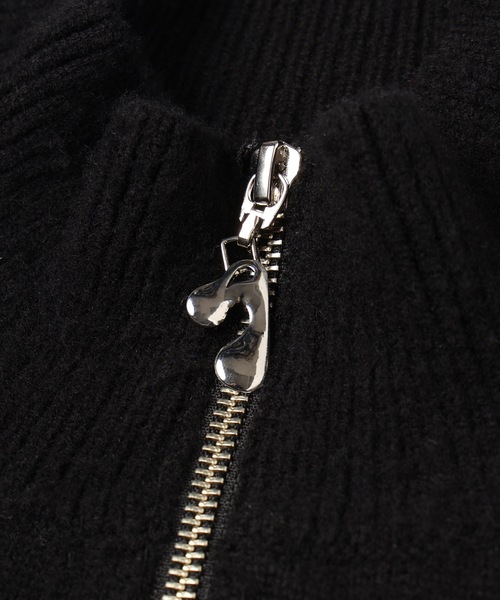 JieDa セーター ニット RIPPLES ZIP UP KNIT メンズ レディース