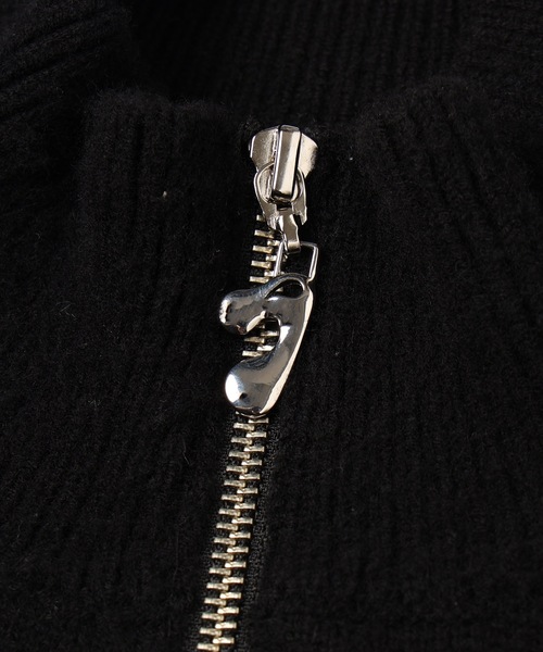 JieDa セーター ニット RIPPLES ZIP UP KNIT メンズ レディース