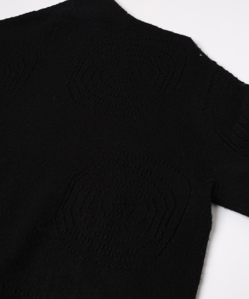 Jieda リップルクルーセーター JieDa セーター ニット RIPPLES ZIP UP KNIT メンズ レディース