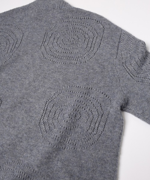 Jieda リップルクルーセーター JieDa セーター ニット RIPPLES ZIP UP KNIT メンズ レディース