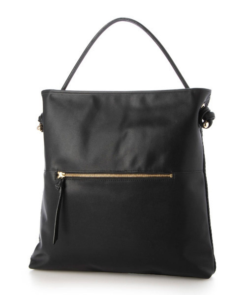 perche（ペルケ） トートバッグ perche / レザーメッシュ1本手結び