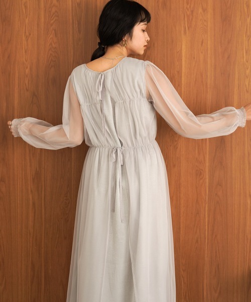 Bibiy チュールワンピース Bibiy DARLENE SHUSHU チュールワンピース - メルカリ