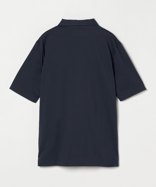 three dots tシャツ パウダリーコットン スキッパーポロ メンズ