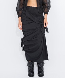 スカート leinwande baloon slit skrit Balloon Slit Skirt/Green | leinwände | ラインヴァンドの公式