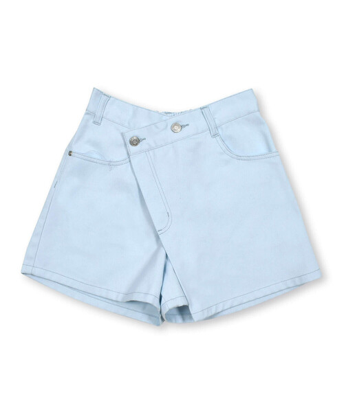 ZIDDY（ジディー） パンツ 「 ニコプチ 掲載 」アシンメトリーラップ