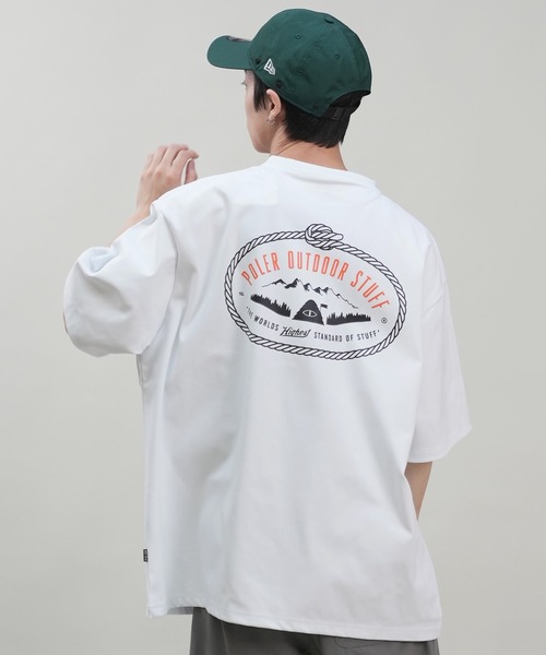 POLeR ポーラー 水陸両用 ラッシュガード Tシャツ キャンプ サーフィン POLeR tシャツ 「ムラサキスポーツ限定」POLER/ポーラー 水陸