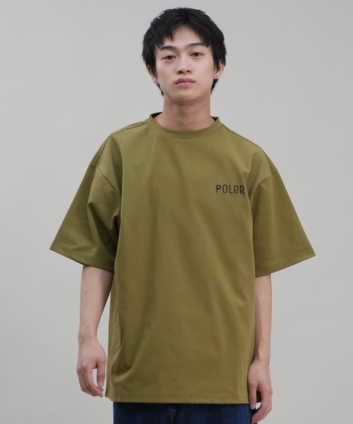 POLeR ポーラー 水陸両用 ラッシュガード Tシャツ キャンプ サーフィン POLeR tシャツ 「ムラサキスポーツ限定」POLER/ポーラー 水陸
