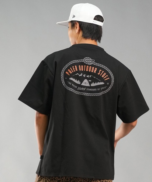 POLeR tシャツ 「ムラサキスポーツ限定」POLER/ポーラー 水陸