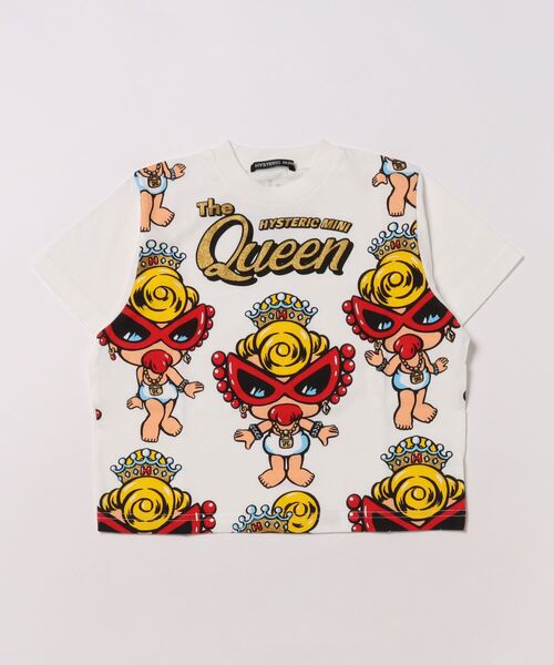 H*·様 ヒステリックミニ ヒスミニ ミニラ リトルフォー ロンT カットソー 札幌店 移転OPEN】 4/26(土)NEW ITEM QUEEN MINI Tシャツ 90-140cm 4