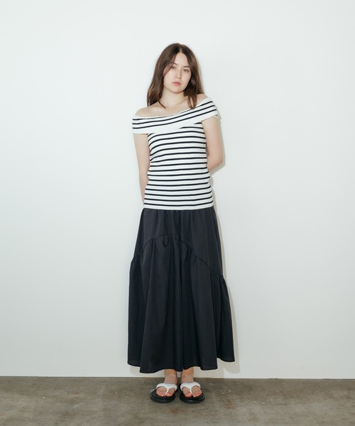 ブラウス シャツ 「ZOZO限定」オフショルブラウス レディース ブラウス シャツ 2WAYオフショルブラウス レディース : ZOZOTOWN