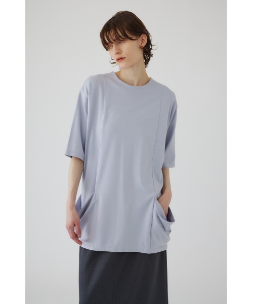 RIM.ARK tシャツ 半袖 入学式 入園式 卒業式 Drape pocket cut tops 