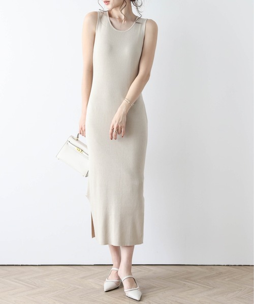 肩カットオフ リブニット ワンピース★大人可愛い お洒落 素敵★ 楽天市場】ニットワンピース 全2色 オープンショルダー