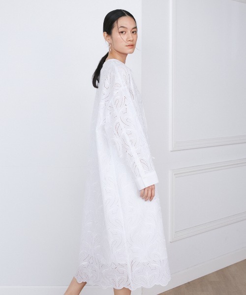 トルコレース 膝丈ワンピース 13号｜レディース 